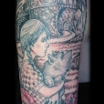Wizard of Oz tattoo